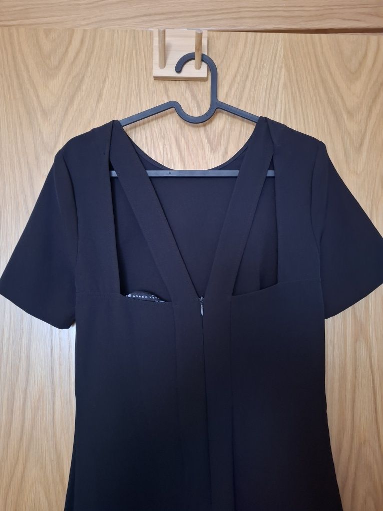 Vestido justo preto Zara