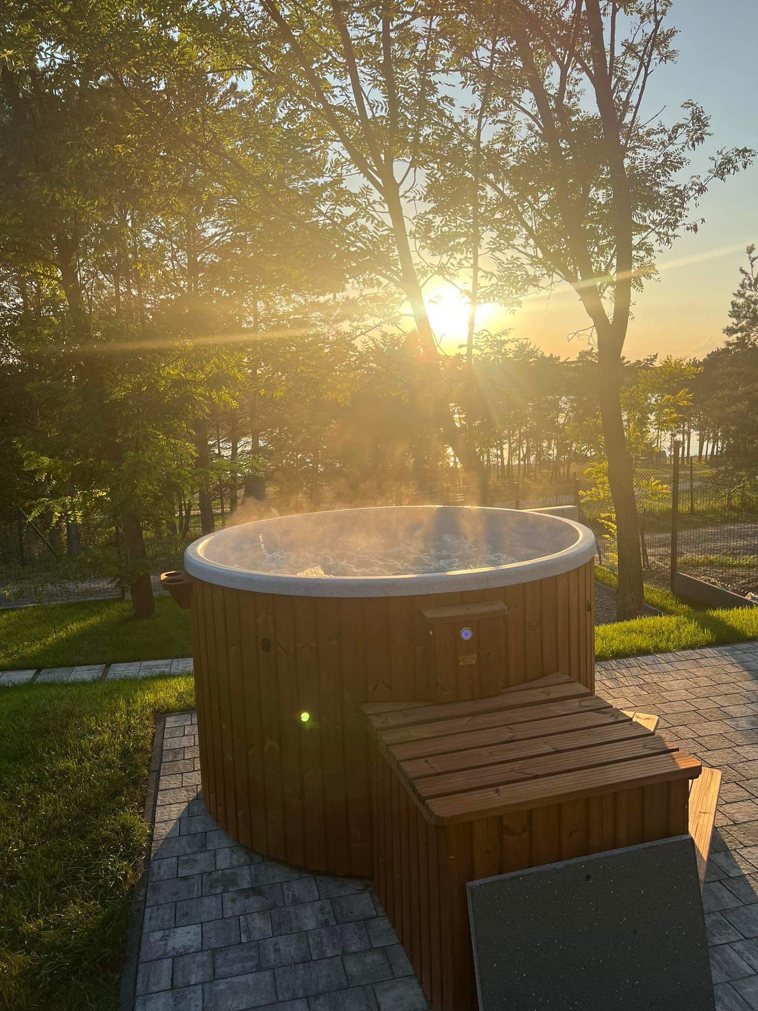 Chańcza sunshine domek z jacuzzi