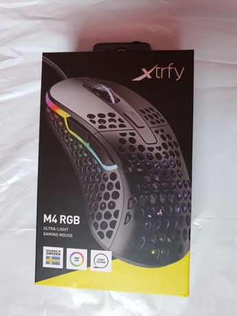 Mysz gamingowa Xtrfy M4 RGB czarna