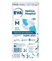 Підгузки для дорослих Eva Optima Hospital Super Plus M 30 шт