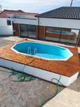 Piscinas de chapa aço