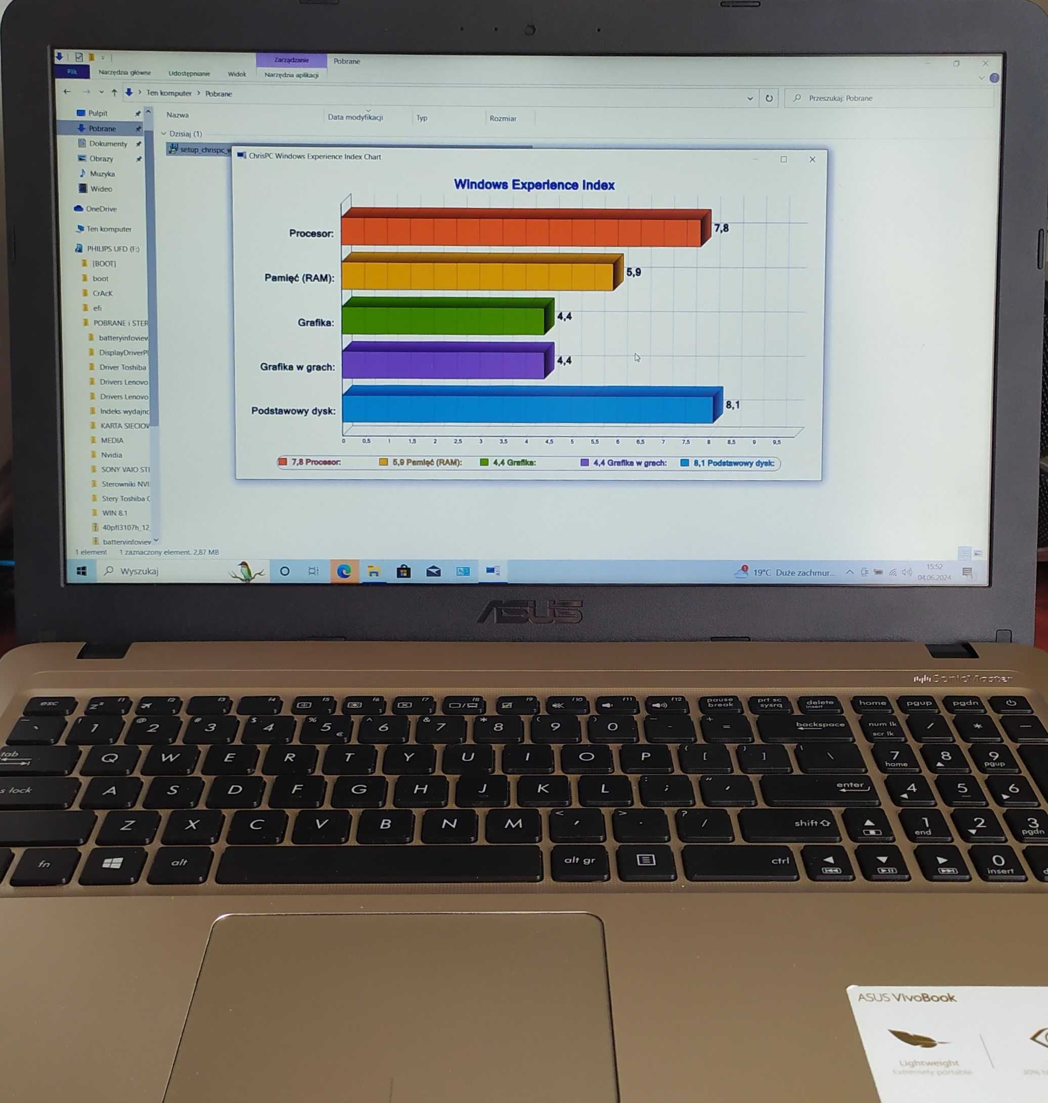 Asus VivoBook 15,6", R540MA-DM135T, WINDOWS 10