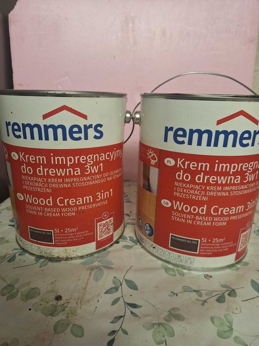 Krem impregnacyjny do drewna 3w1 REMMERS