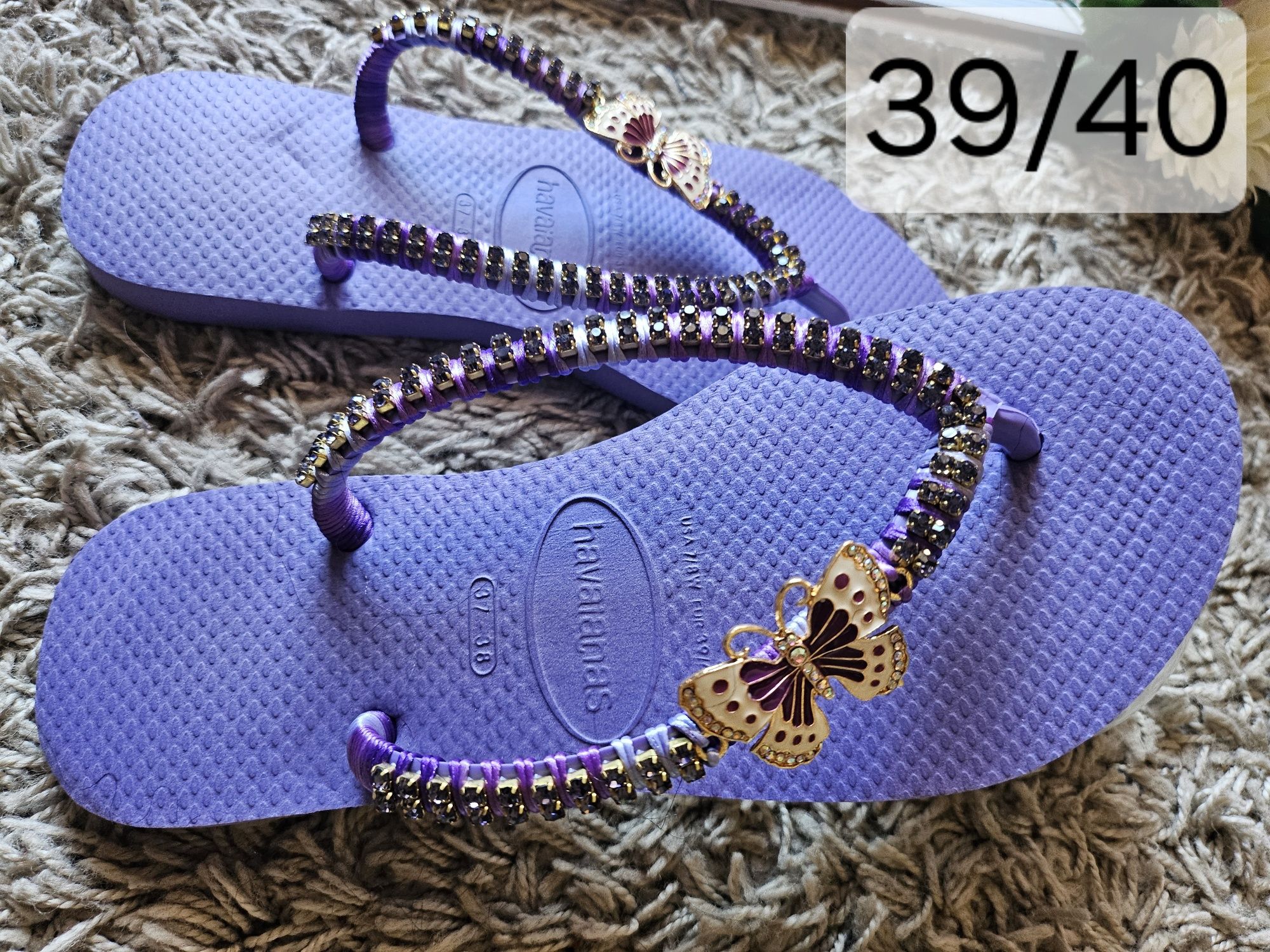 Sandálias Havaianas decoradas