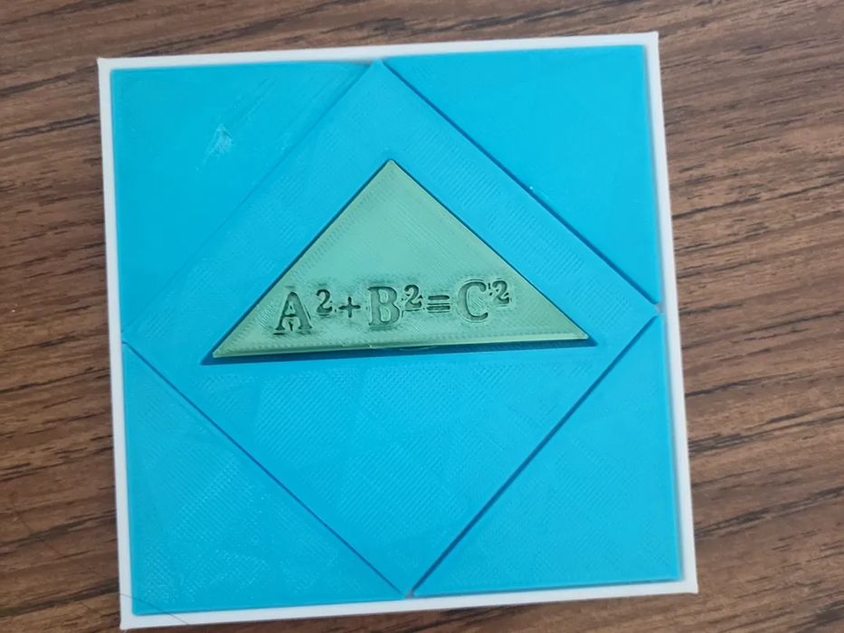 Base para Copo Teorema de Pitágoras