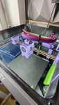 Drukarka 3D Creality K1C z dużą ilością modów.