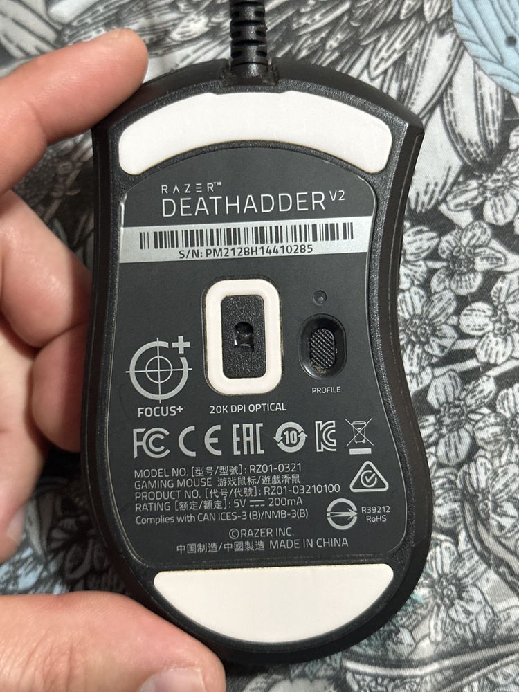 Myszka gamingowa Razer deathadder v2