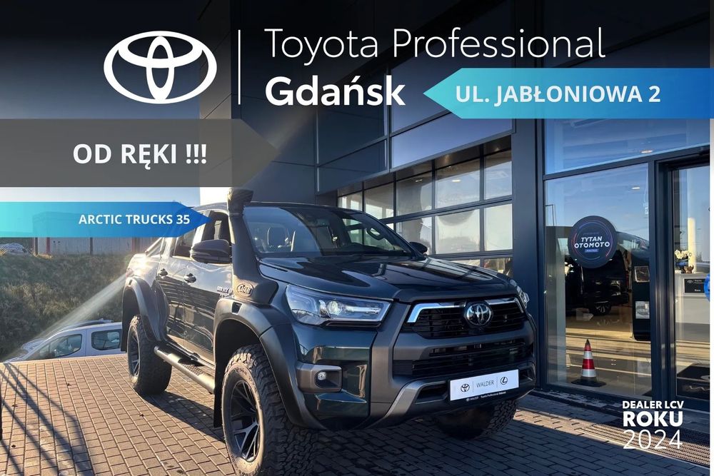 Toyota Hilux ARCTIC TRUCKS 35 - INVINCIBLE 2.8 48V MHEV 204KM - Snorkel - Od ręki!