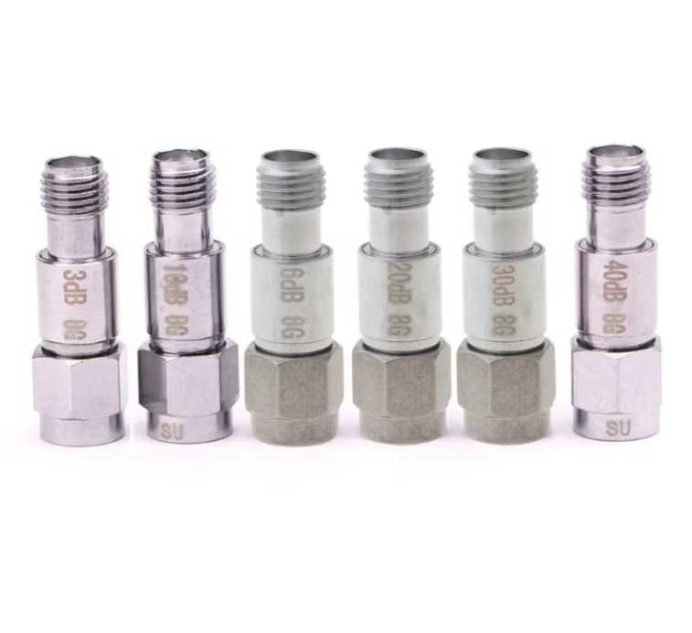 SMA до 6G Атенюатори 30/20/10/6/3/2 dB максимальна потужн 2W