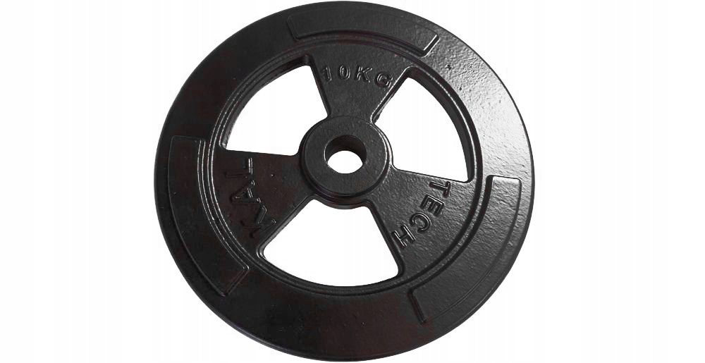 Obciążenie żeliwne kal tech  5 i 10kg fi 33