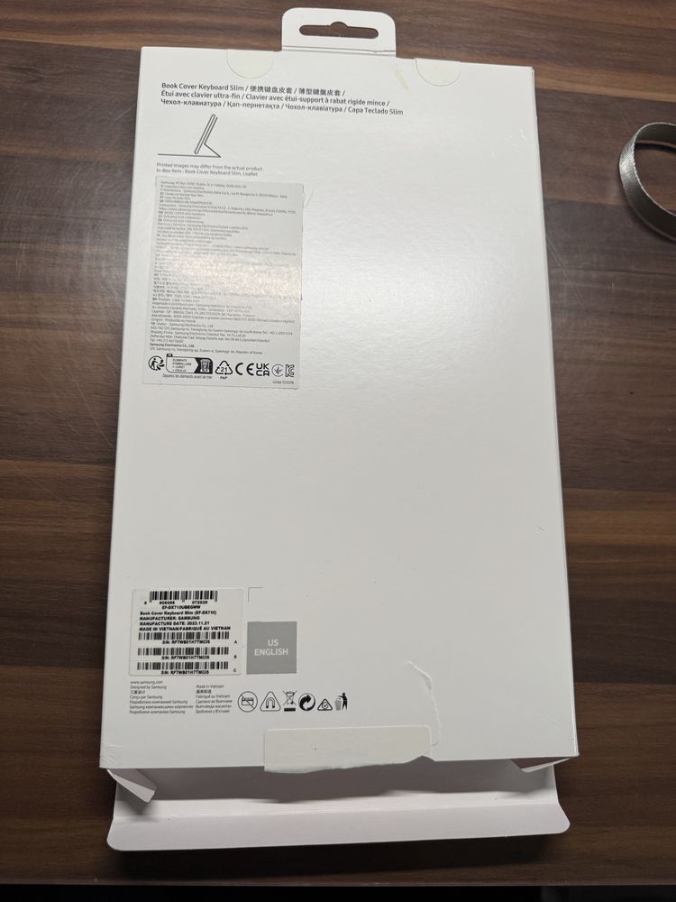 Etui z klawiaturą do tabletu Samsung Galaxy S9, S95G, S9FR, S9FE5G