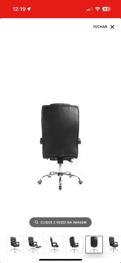 Cadeira executiva MITSAI