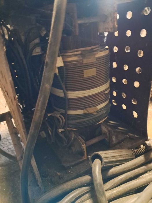 spawarka transformatorowa  na 3-faze, 380V z PRL, kompletna