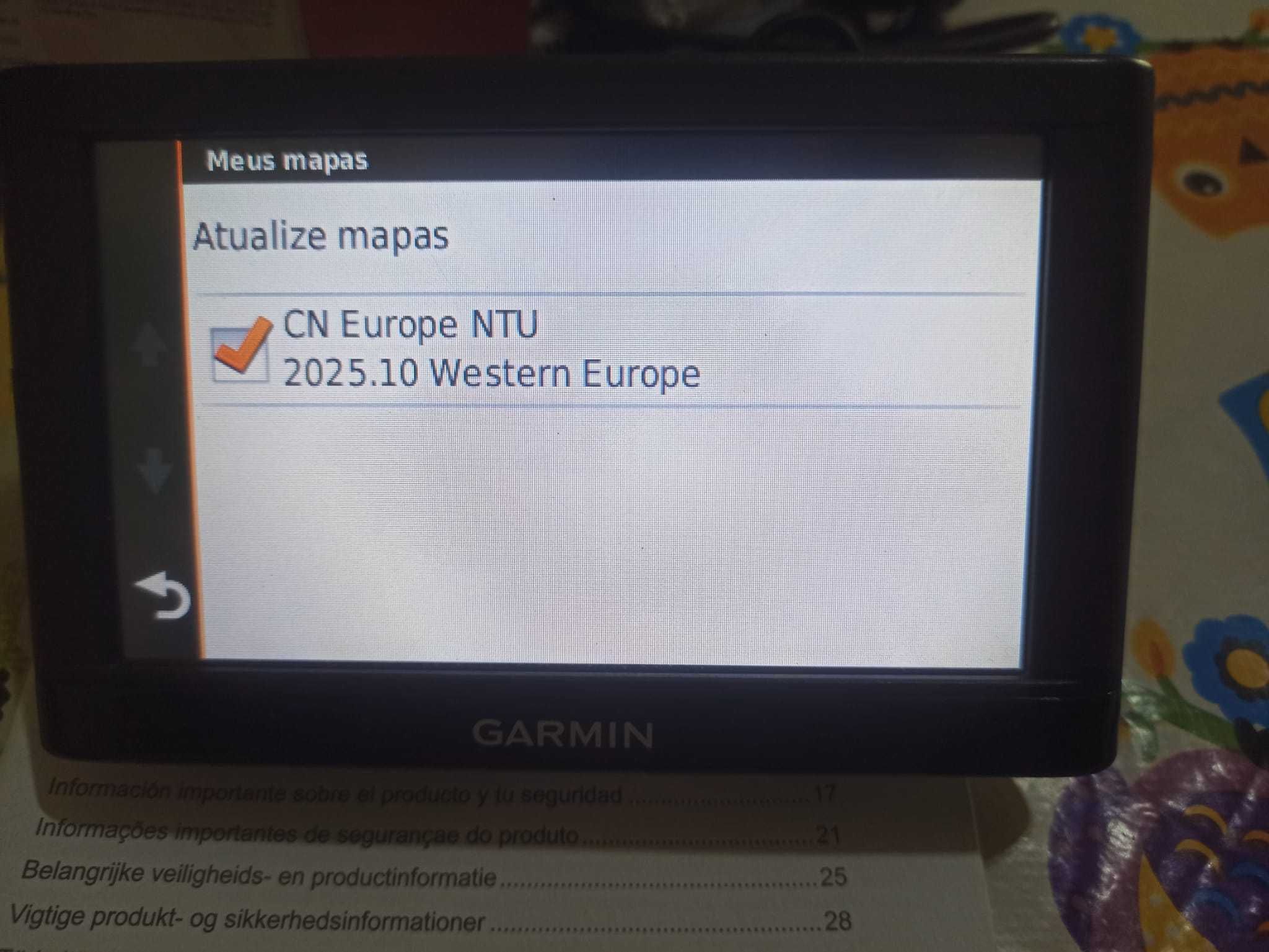 Gps Garmin Nuvi 55 LM, Mapas Vitlícios