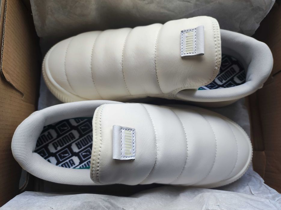 Кросівки шкіра Puma Suede Mayu Slip-On Leather Women's Shoes