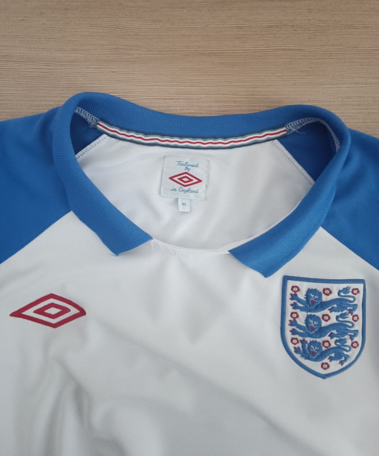 Koszulka sportowa reprezentacji Anglii Umbro używana rozmiar XL
