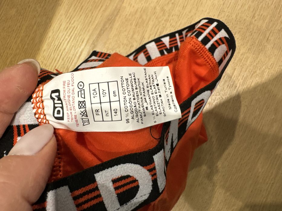 Dim труси боксери на 10 років нові якісні 3 пари 140 см котон еластан