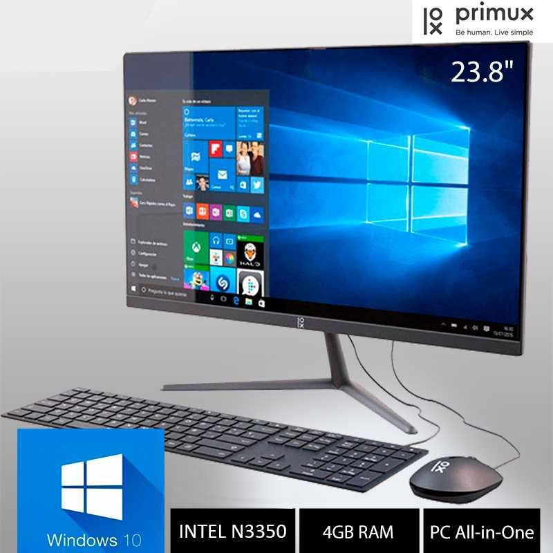 Computador All in one Primux 2301F Loja 4GB RAM Windows 10 GARANTIA