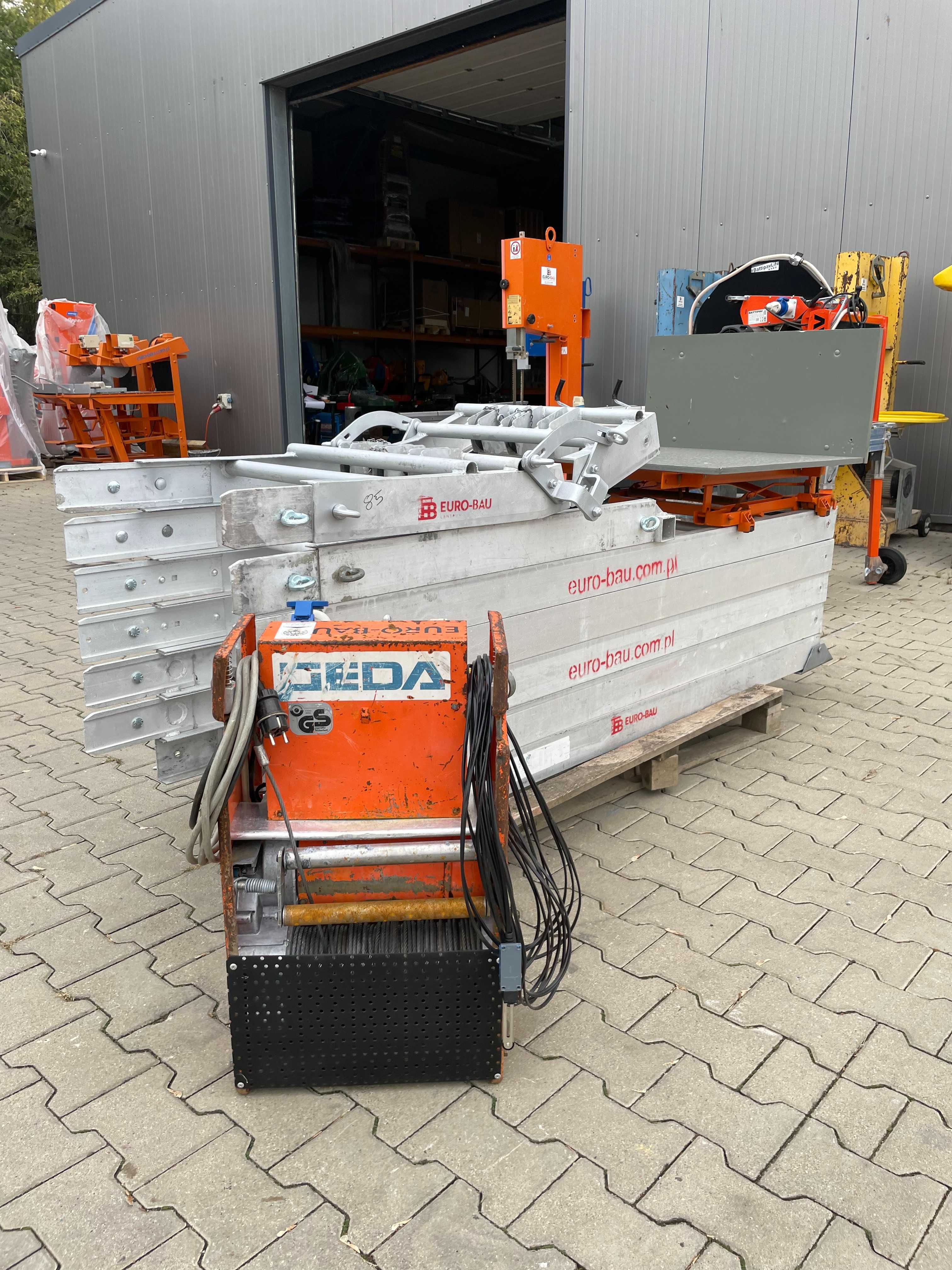 Winda Drabina dekarska Geda COMBILIFT STANDARD wciągarka wyciąg Nr.85