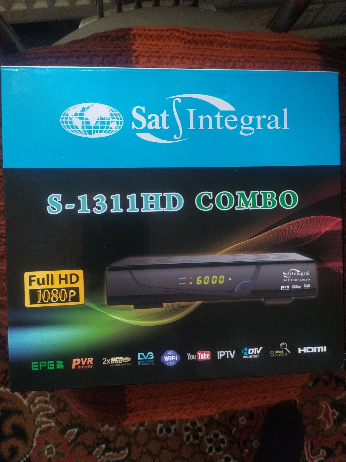 Продам новый тюнер sat-integral s- 1311 HD COMВО