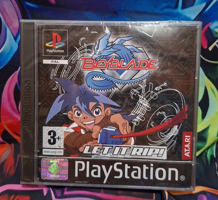 Beyblade Let it Rip! Novo/selado PS1