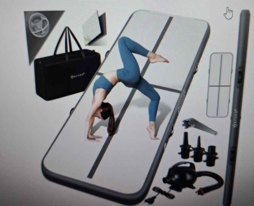 KESSER Nowa Mata Gimnastyczna Dmuchana 3M