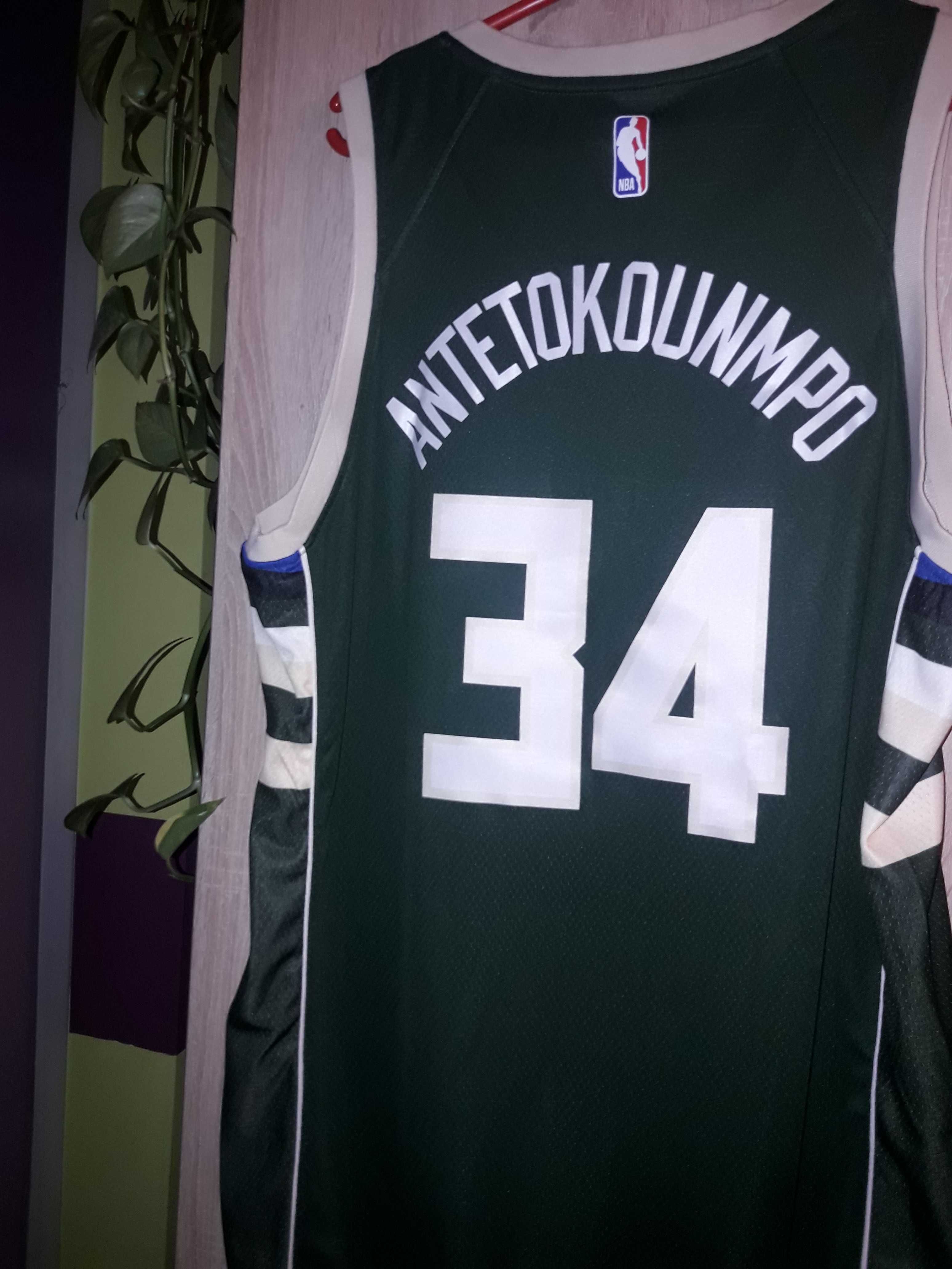 koszulka NBA Milwaukee Bucks Giannis Antetokounmpo 34 (nowa)