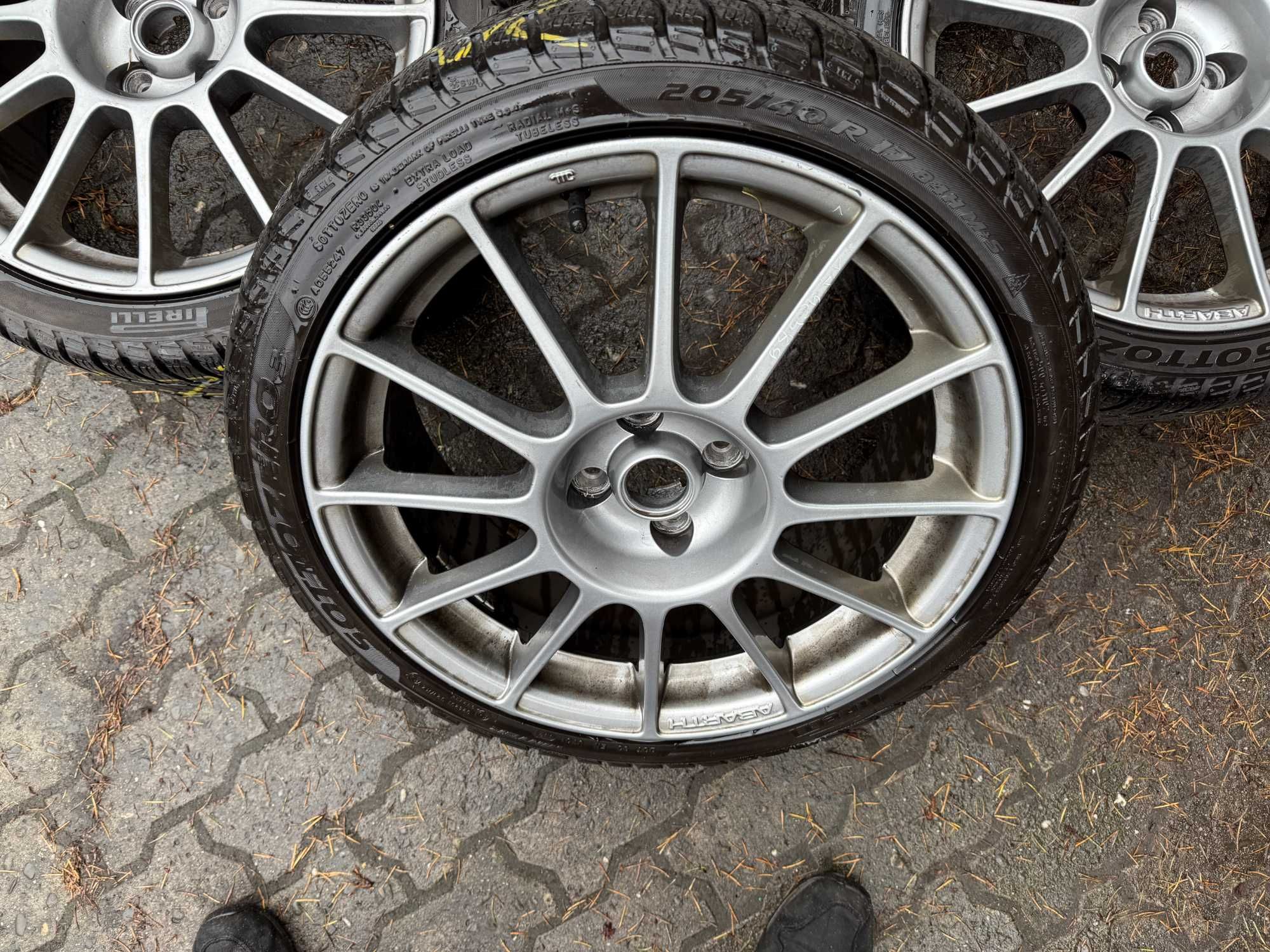 Koła 17" 4x98 Fiat 500 Abarth Brembo Performance Panda Punto