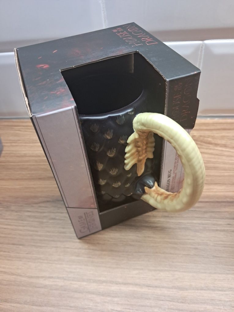 Kubek 3d smocze jajo Gra o tron Hause of Dragon