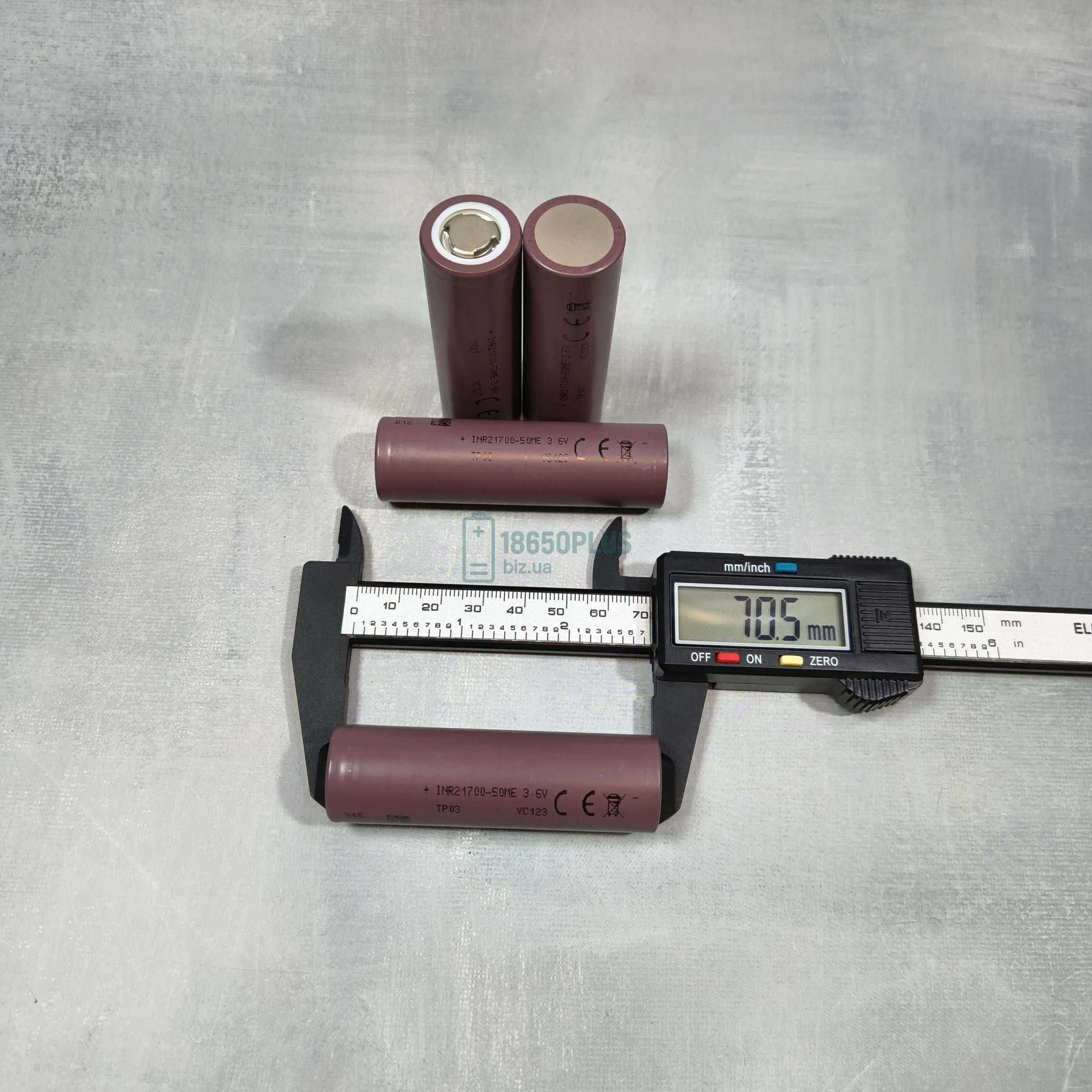 Новий аккумулятор 21700 Tenpower INR21700-50ME 5000mAh - 15A