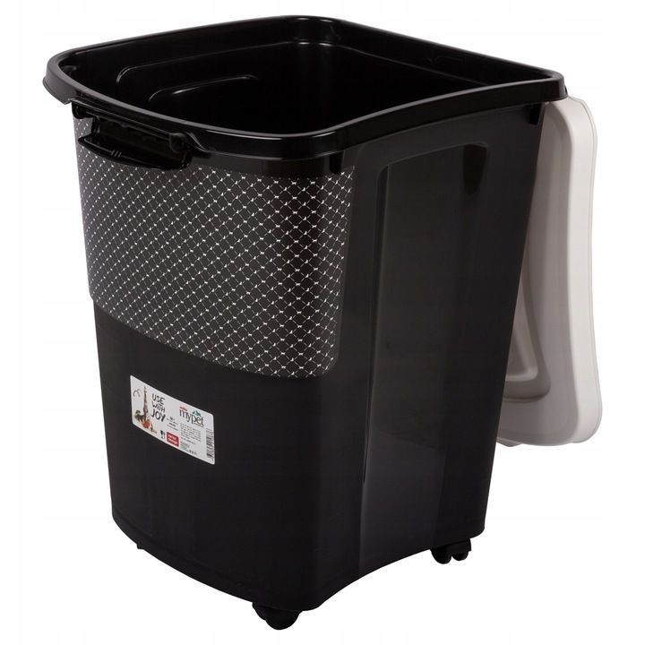 Pojemnik Na Karmę Na Kółkach Rotho Archie 38l 18kg