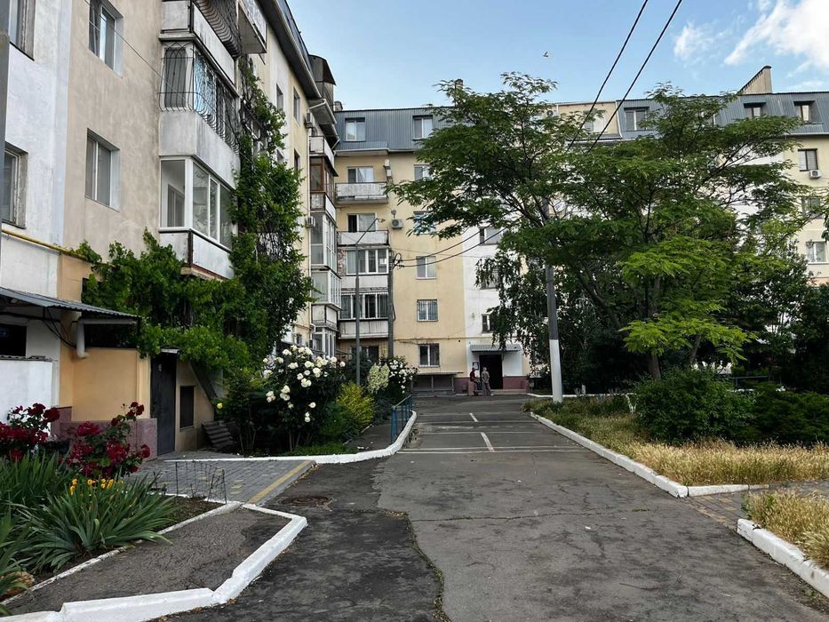 Однокомнатная квартира у моря в Черноморке в закрытом дворе