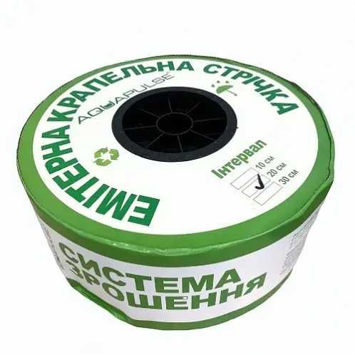 Крапельна стрічка емітерна щілинна COS, 20 см, водов. 1.4л/год, 1000 м