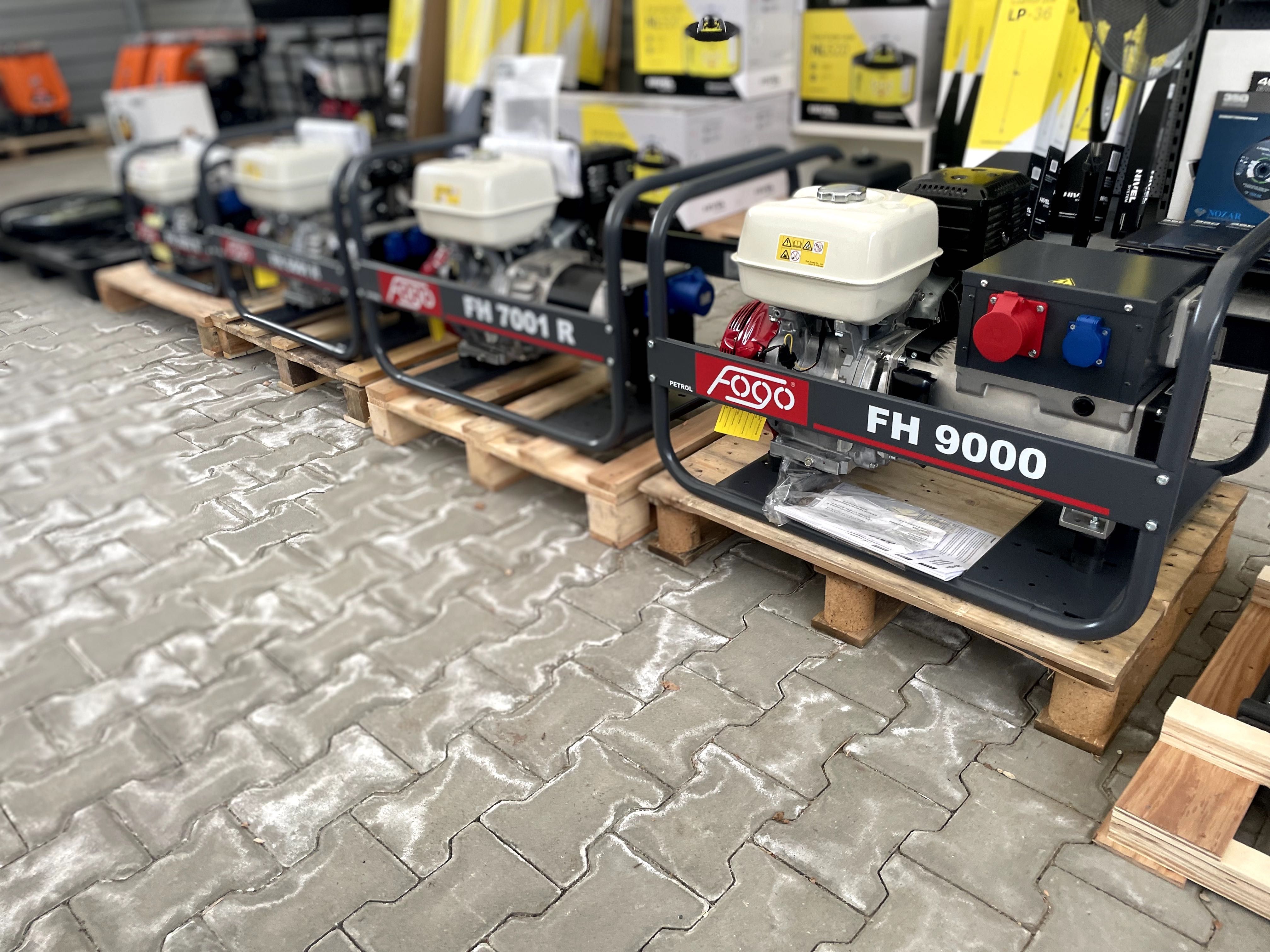 Agregat prądotwórczy Fogo FH 9000 Honda GX 390 Nowy FV