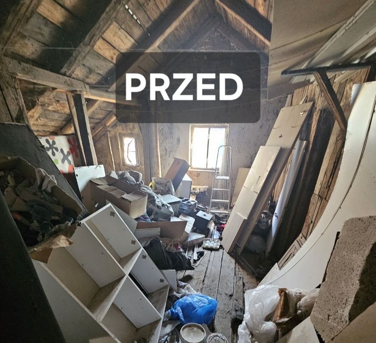 Wywóz śmieci, Sprzątanie i Opróżnianie mieszkań, domów, piwnic.