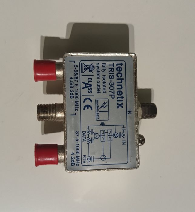 Rozdzielacz sygnału zwrotnica multimedialna Technetix TRIS 307P