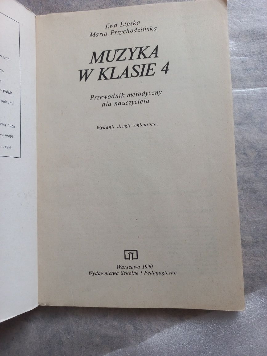 Muzyka w klasie 4 przewodnik metodyczny