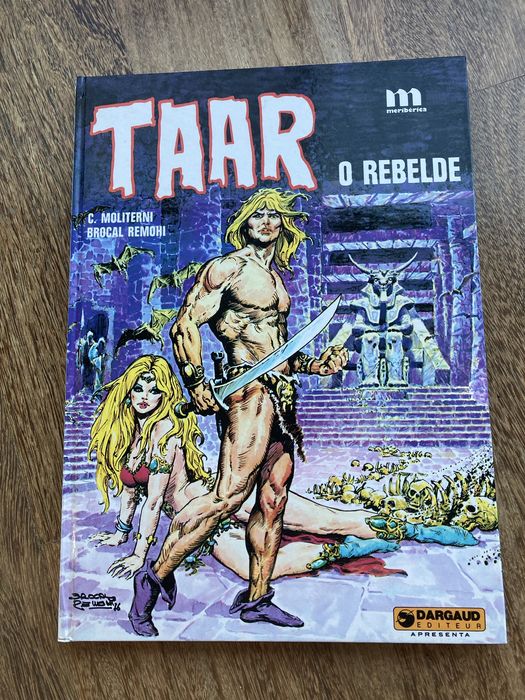 Banda desenhada Taar o Rebelde - C. Moliterni e o Brocal Remohi