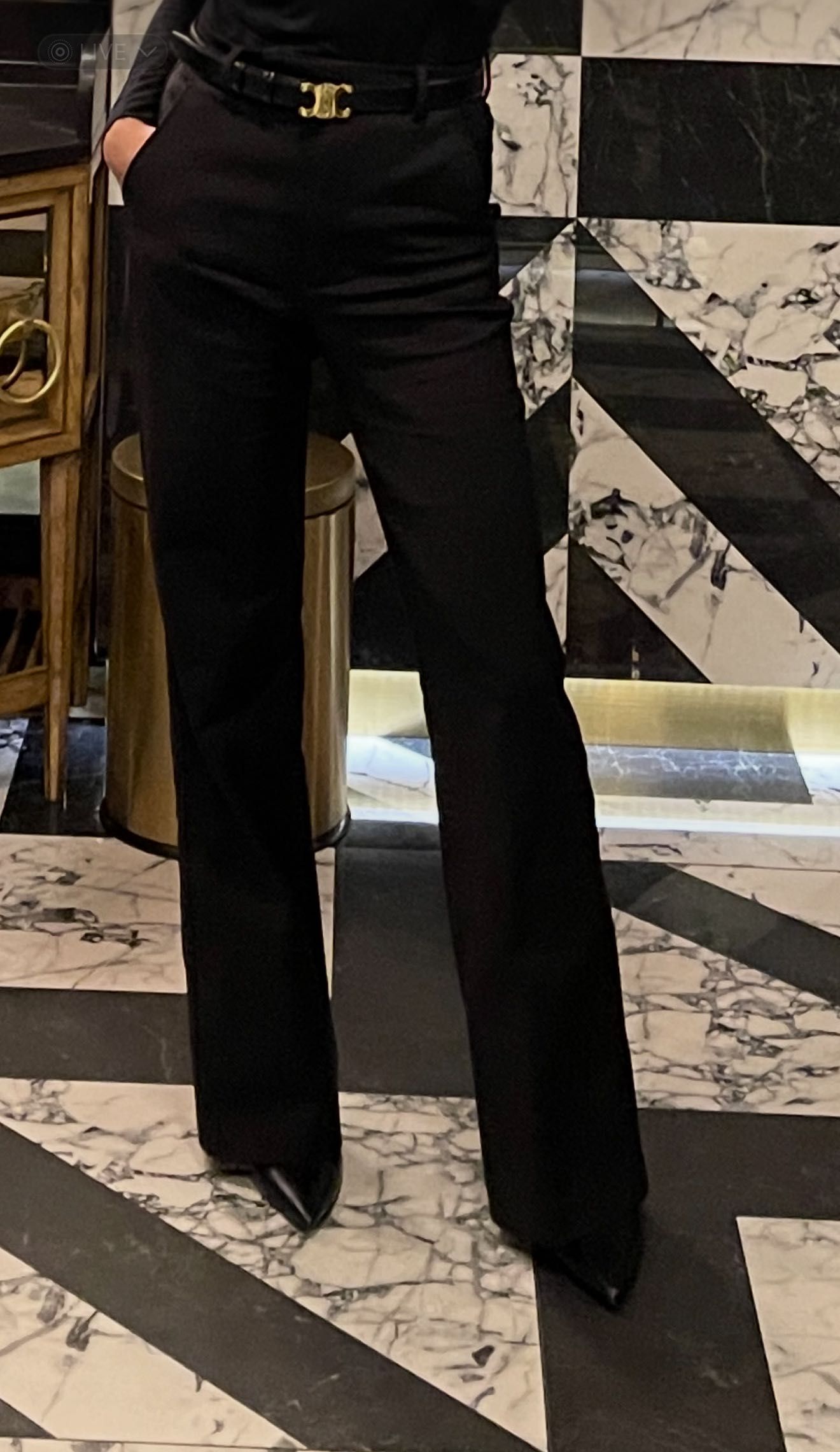Чорні штани Massimo Dutti