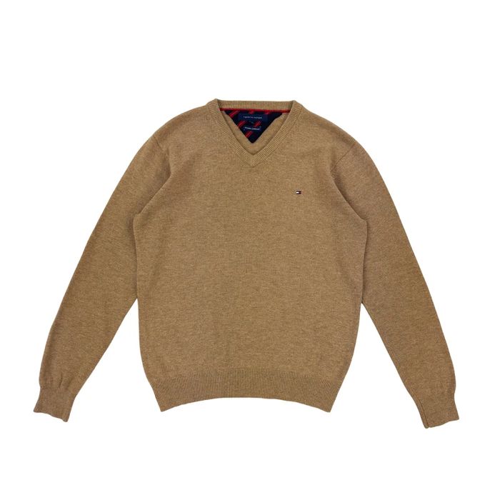 Sweter/sweterek w serek Tommy Hilfiger