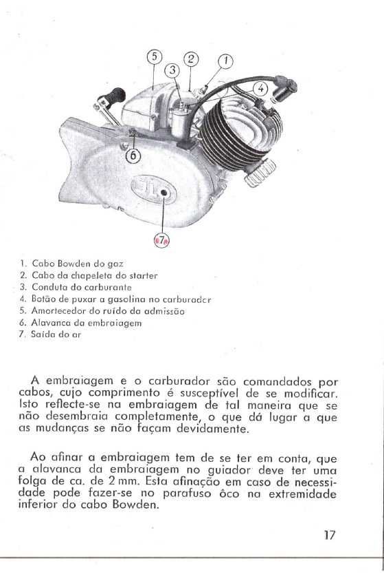 Livro de Instruções Motor JLO M50