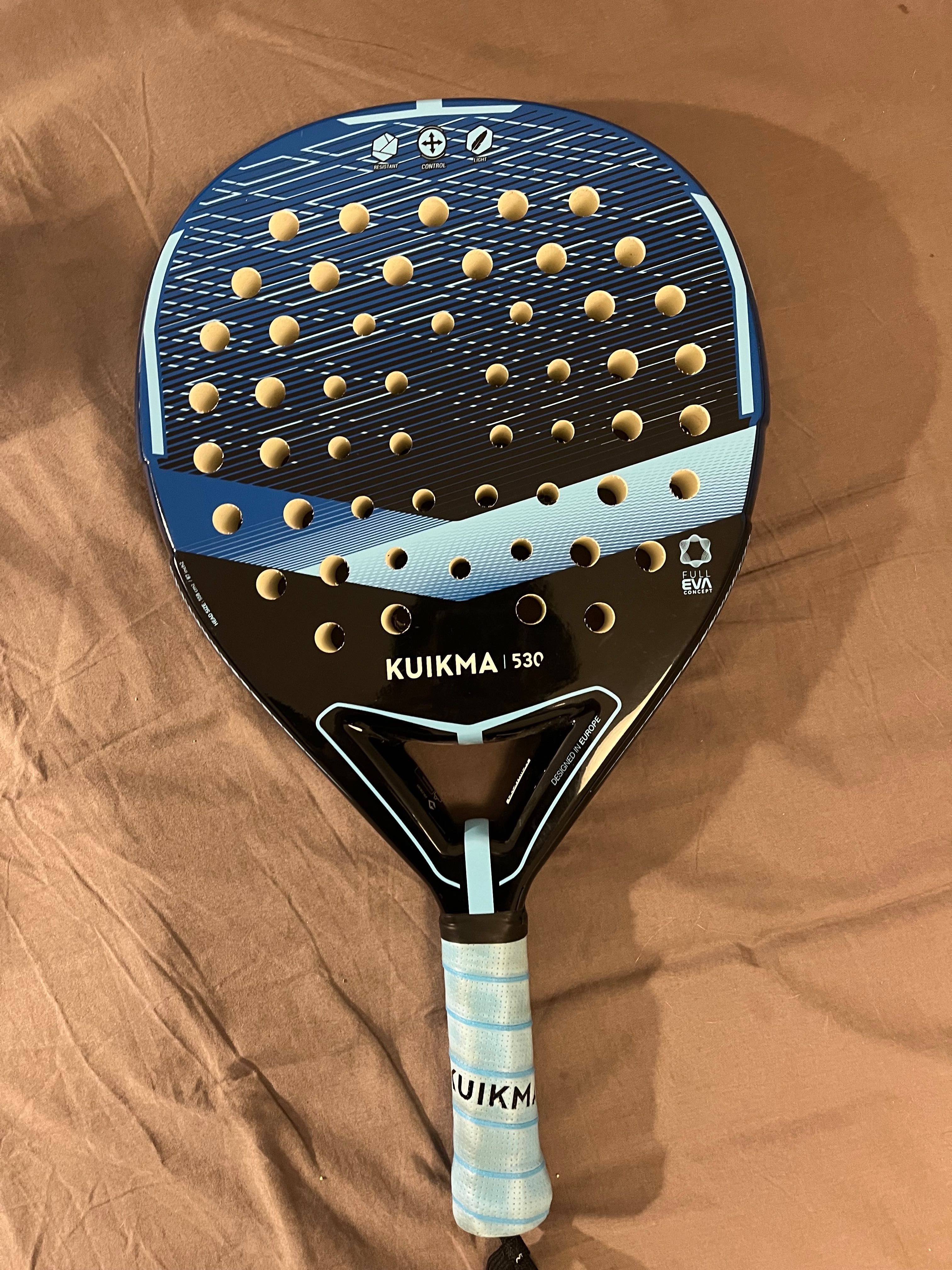 Raquete padel Kuikma 530, quase nova