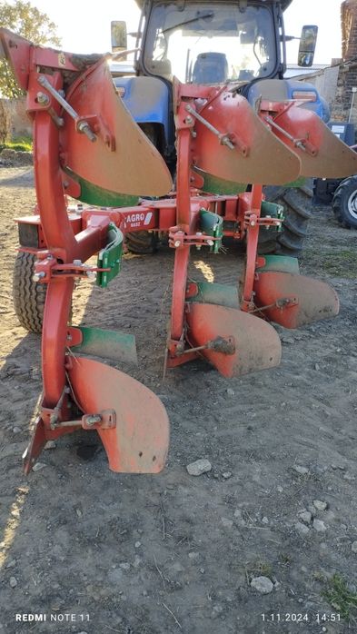 Zamiana  Pług Agromasz 3 4  skibowy  kverneland