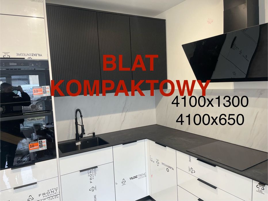 Blaty cienkie kuchenne, Blat kompaktowy Navona Slim 12mm HPL Carrara