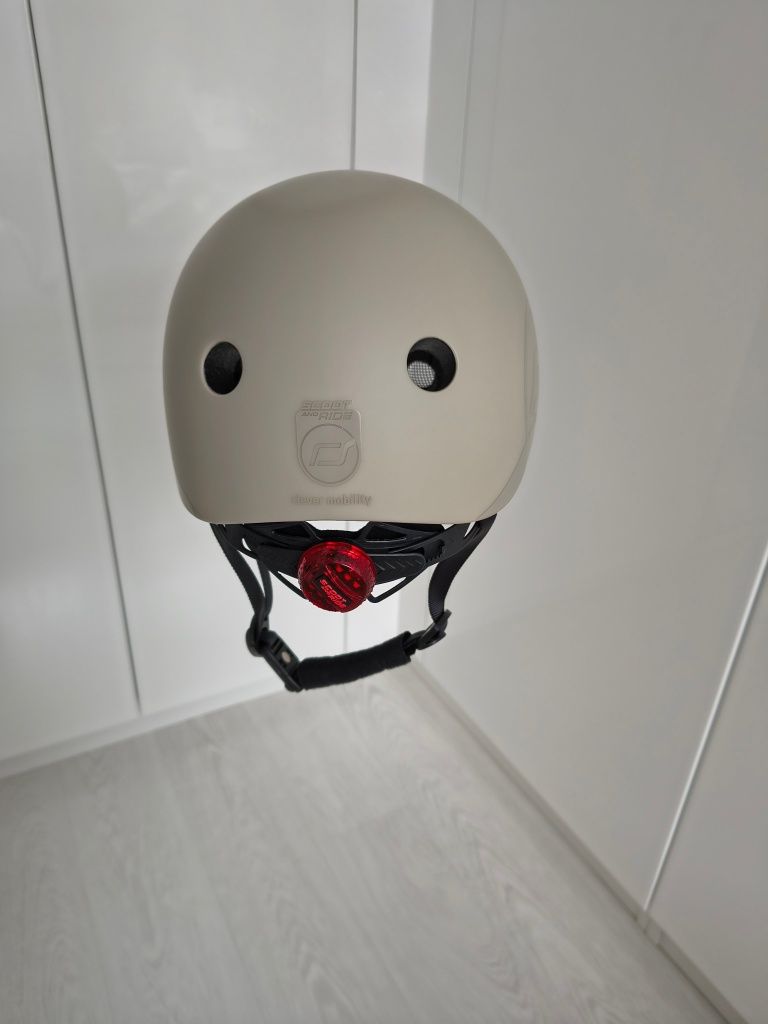 SCOOTANDRIDE kask S-M dla dzieci kolor Ash