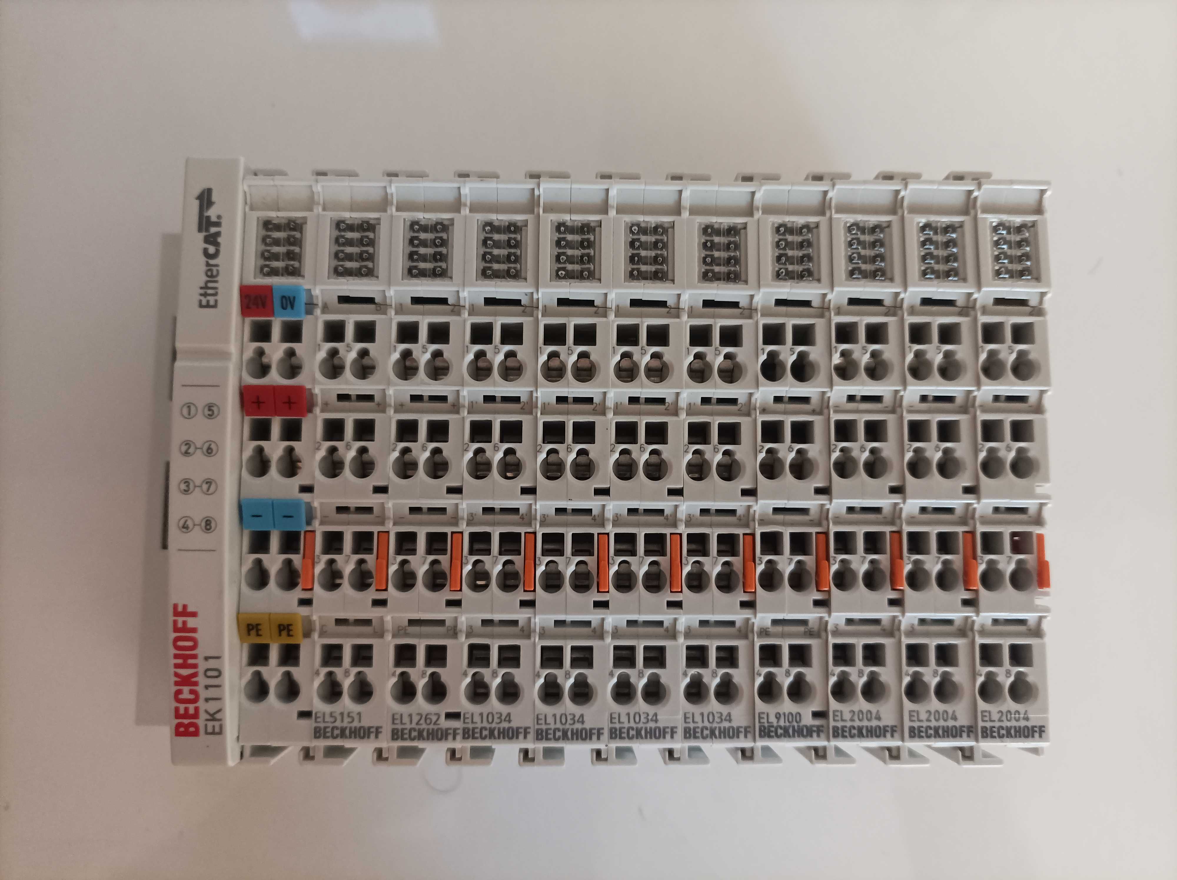 beckhoff ek 1101 ethernetcat el5151 el1262 el1034 el9100 el2004 nowy