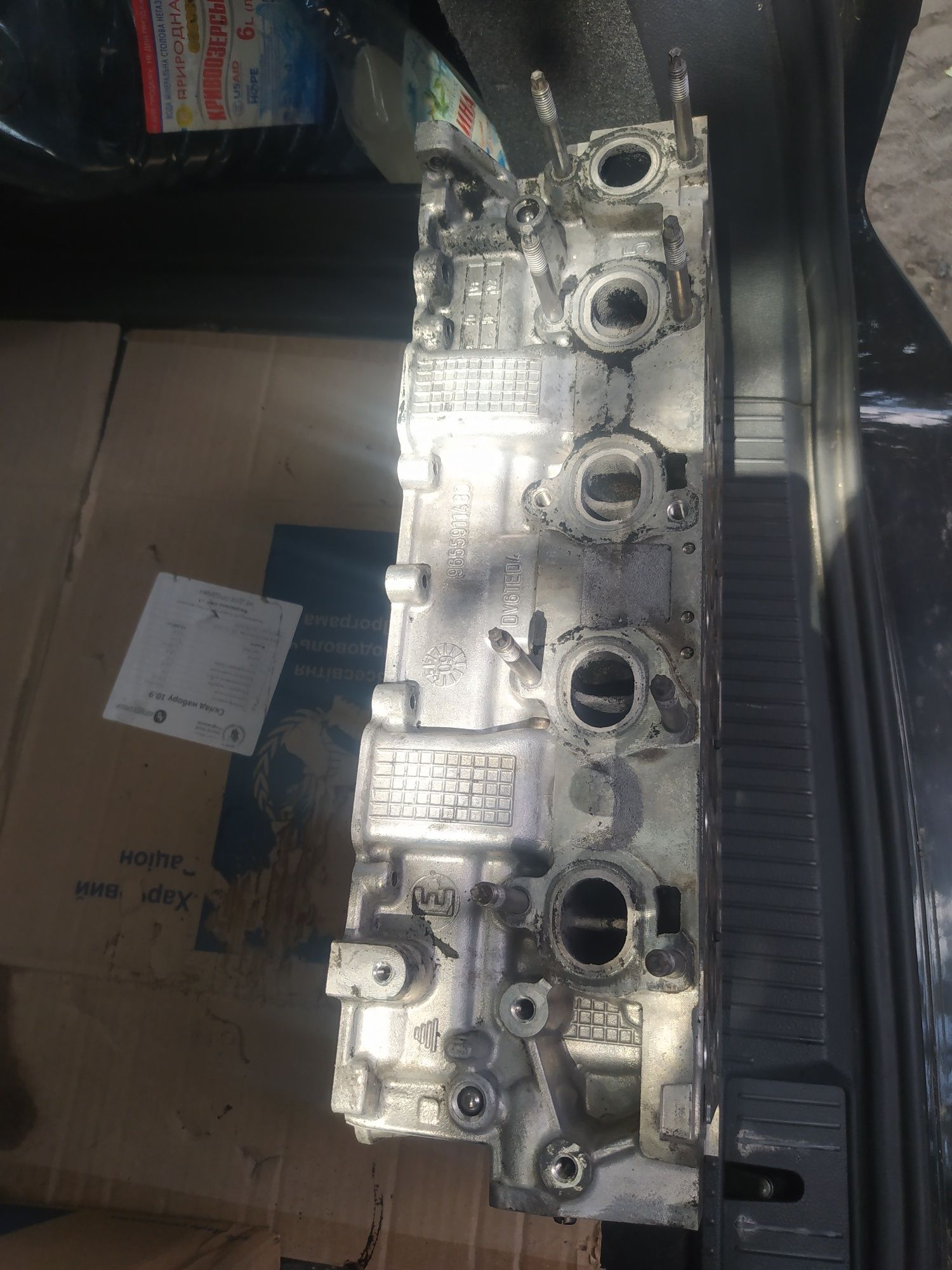 Мотор 1,6 HDI, psa 9H02 ГОЛОВКА БЛОКА
