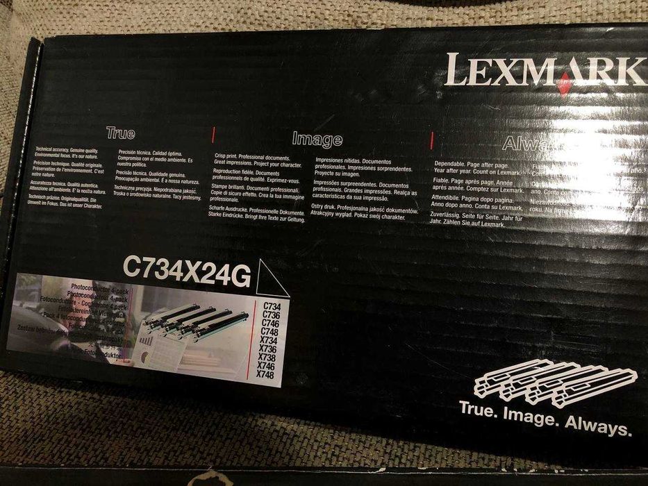 Комплект картриджів Lexmark C734/C736/X734/X736/X738 4 шт