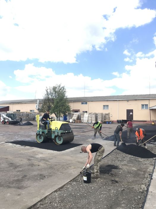 Ремонт асфальта дорожный ремонт ямочный ремонт ямкови  укладка асфальт