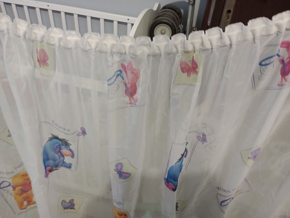 Firanka dziecięca ,motyw Kubuś Puchatek